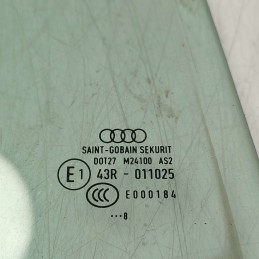 8W9845206 vetro scendente portiera Audi A4 B9 Avant S-line  2.0 110 KW 2016 DEU post DX
