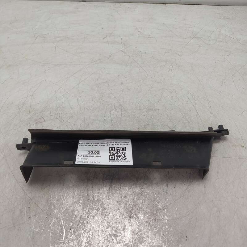 8W0129617 Guida condotto aria vano motore Audi A4 B9 Avant S-line 2.0 110 KW 2016 DEU