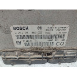 09133267 CENTRALINA MOTORE OPEL ASTRA G 2.0 DTI 1998-03 BOSCH 0281001869 
