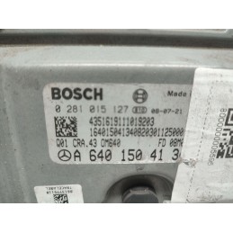 A6401504134 CENTRALINA MOTORE MERCEDES W245 CLASSE B 2.0 CDI 2008 BOSCH 0281015127 