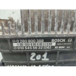 0105455632 CENTRALINA MOTORE MERCEDES W201 190 1.8 BENZINA 1990-93 BOSCH 0280800388 