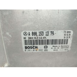  A0001531379  CENTRALINA MOTORE W202 CLASSE C MK2 2.2 CDI 1999  BOSCH 0281010222