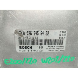A0265456432 CENTRALINA MOTORE W210 CLASSE E 2.2 CDI BOSCH 0281010042 
