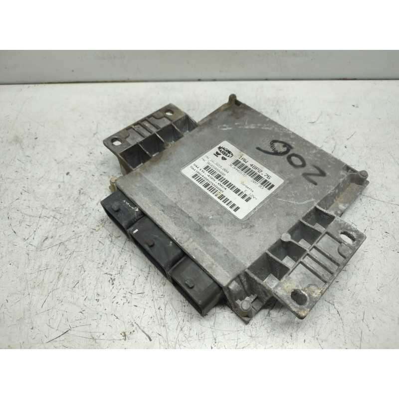 CENTRALINA MOTORE PEUGEOT 206 MK2 1.4 BENZINA 2003 MARELLI IAW48P276 9645989480 9648620880 USATA