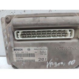 7778785 CENTRALINA MOTORE AUTOBIANCHI Y10 1.0 FIRE BOSCH 0261200716 