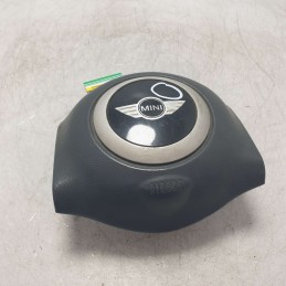 676036604 Airbag volante Mini Cooper One D 1.4 D 1ND 2004 attenzionare foto