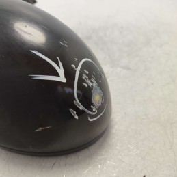 Specchietto retrovisore laterale dx elettrico Mini Cooper R50 1.6benz W10B16A 2001 3pin cover danneggiata