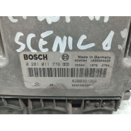 8200391966 CENTRALINA MOTORE RENAULT MEGANE SCENIC MK2 1.9 DCI 88KW BOSCH 0281011776  8200386508 