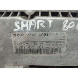 CENTRALINA MOTORE SMART FORTWO 450 800CC DIESEL BOSCH 0281010161 0002749V001 USATA