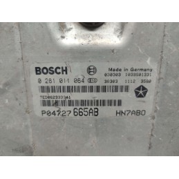 P04727665AB CENTRALINA MOTORE CHRYSLER VOYAGER IV 4 2.5 CRD 105KW 2004 BOSCH 0281011064 
