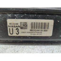 MEC32-040 CENTRALINA MOTORE NISSAN MICRA K12 1.2 BENZINA HITACHI G33508