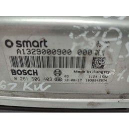 CENTRALINA MOTORE SMART W451 1.0 62KW 2007-14 BOSCH 0261S06403 A1329000900000 