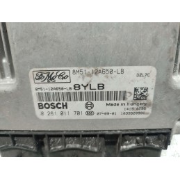 CENTRALINA MOTORE FORD FOCUS MK3 1.6 DIESEL BOSCH 0281011701 8YLB 8M51-12A650-LB USATA