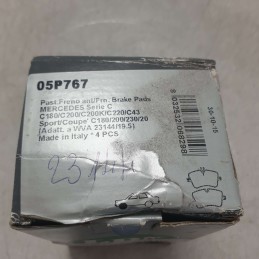 05P767 Pastiglie freno ant Mercedes classe C 180 200 220 430 Sport Coupe' 2000