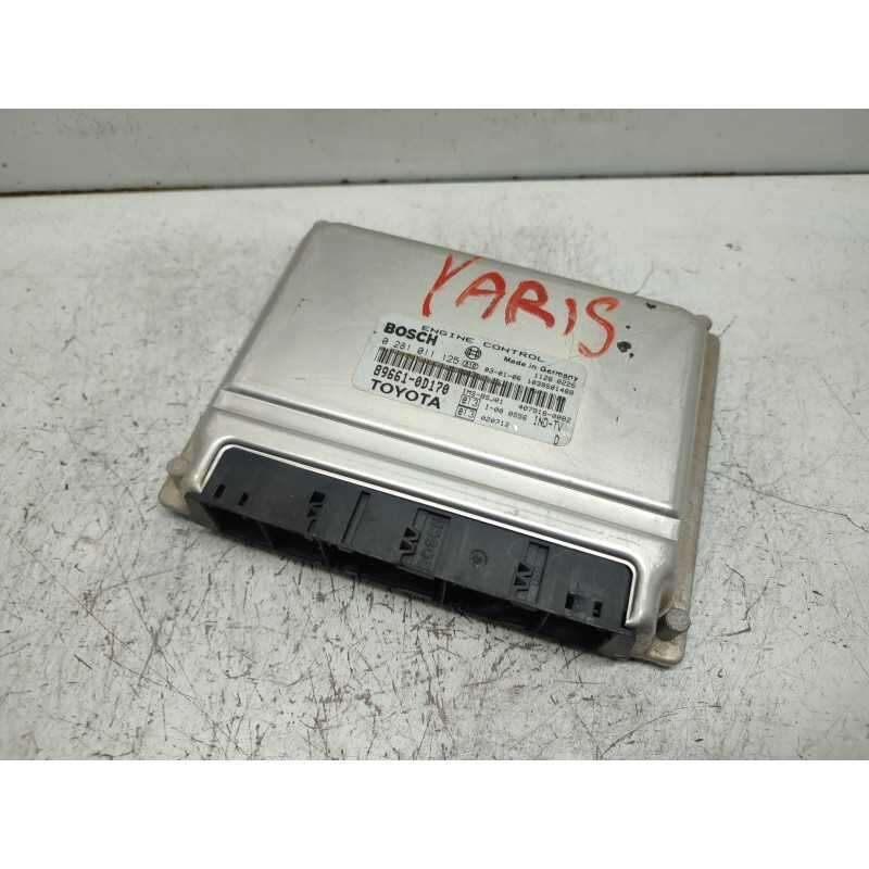 CENTRALINA MOTORE TOYOTA YARIS 1.4 D4D 1999-05 BOSCH 0281011125 89661-0D170 USATA