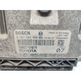 89661-0H070 CENTRALINA MOTORE TOYOTA AYGO MK1 1.0 BENZINA 2007 BOSCH 0261S04464 