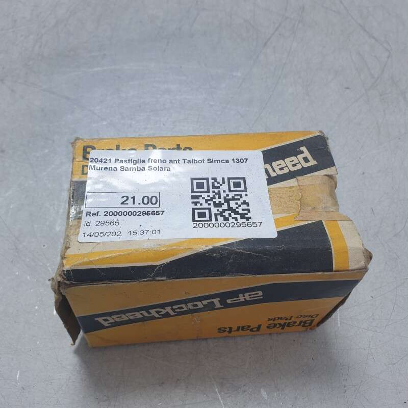 20421 Pastiglie freno ant Talbot Simca 1307 Murena Samba Solara