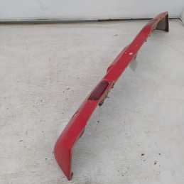 Spoiler paraurti posteriore inferiore Peugeot 205 1983-95 rosso con fanalini retronebbia