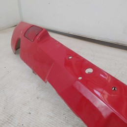 Spoiler paraurti posteriore inferiore Peugeot 205 1983-95 rosso con fanalini retronebbia