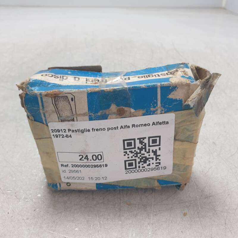 20912 Pastiglie freno post Alfa Romeo Alfetta 1972-84