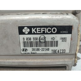 39106-22140 CENTRALINA MOTORE HYNDAI GETZ 1.3 12V 82CV 2002 KEFICO 9030930542F 