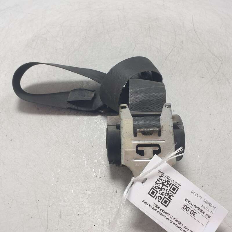 601028900 Cintura di sicurezza ant sx Mini Cooper R50 1.6benz W10B16A 2001