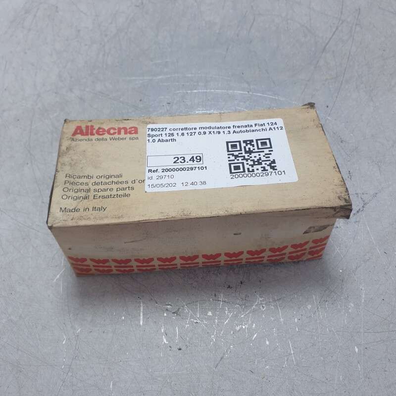 790227 correttore modulatore frenata Fiat 124 Sport 125 1.6 127 0.9 X1/9 1.3 Autobianchi A112 1.0 Abarth