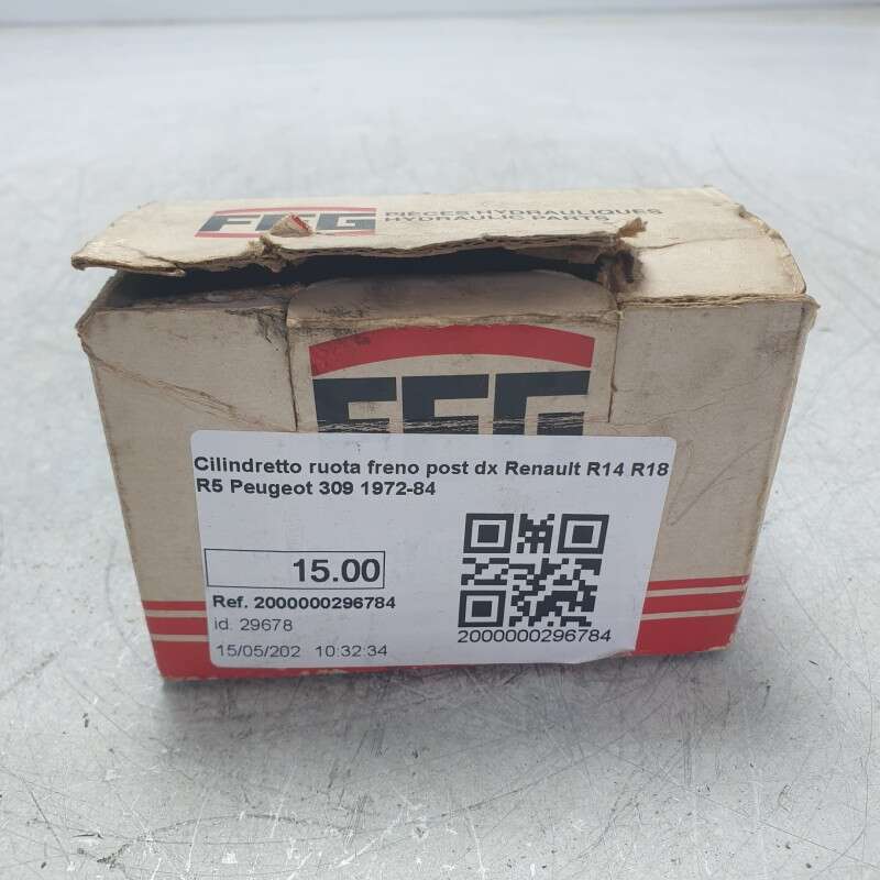 Cilindretto ruota freno post dx Renault R14 R18 R5 Peugeot 309 1972-84