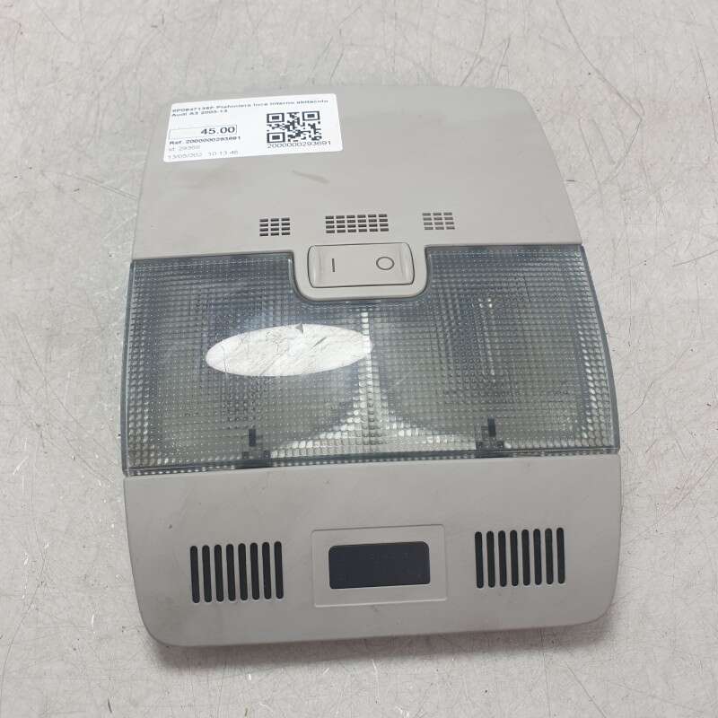 8P0947135F Plafoniera luce interno abitacolo Audi A3 2003-13
