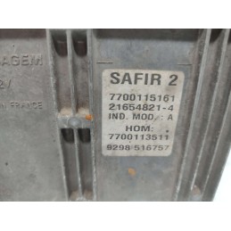 CENTRALINA MOTORE RENAULT CLIO 9901 1.2 BENZINA 1999 SAGEM 21654821-4 7700115161 7700113511 USATA