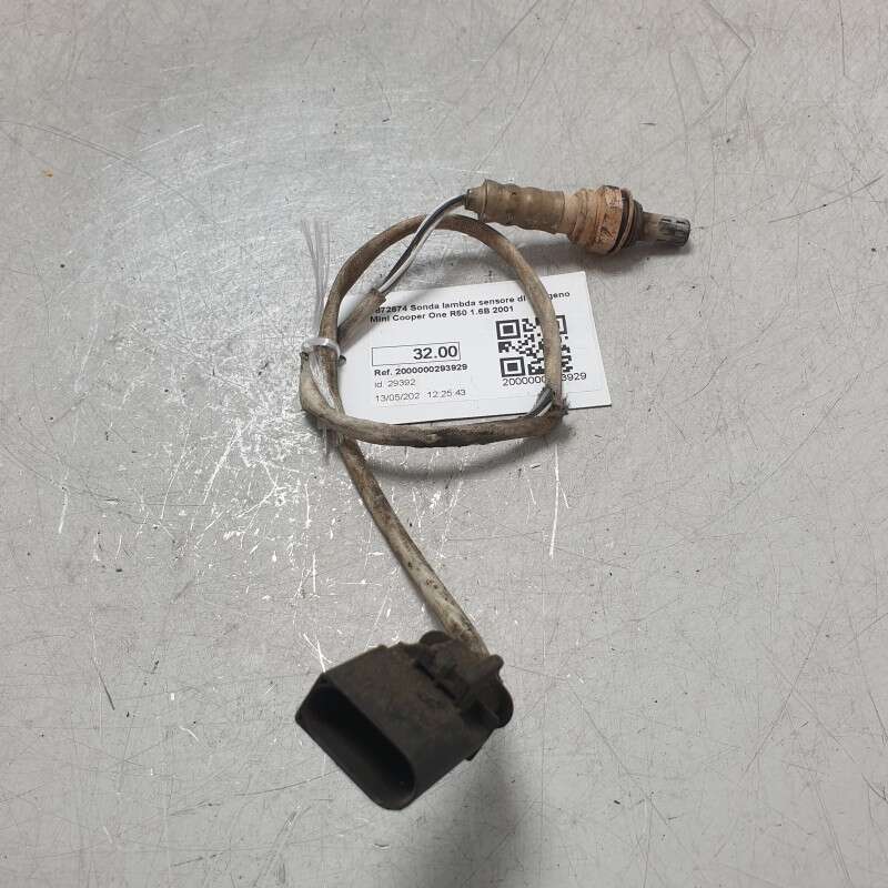 0872674 Sonda lambda sensore di ossigeno Mini Cooper One R50 1.6B 2001