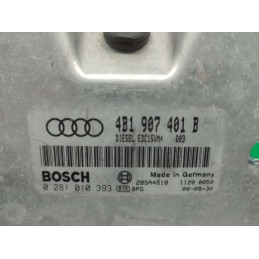 4B1907401B CENTRALINA MOTORE AUDI A6 4B2 A6 2.5 TDI 1997 BOSCH 0281010393 