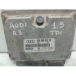 038906018BP CENTRALINA MOTORE AUDI A3 8L1 1.9 TDI 1997 BOSCH 0281001848 