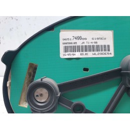 Quadro strumenti strumentazione contachilometri Peugeot 206 1.4 HDI 98-09 (9651740080)