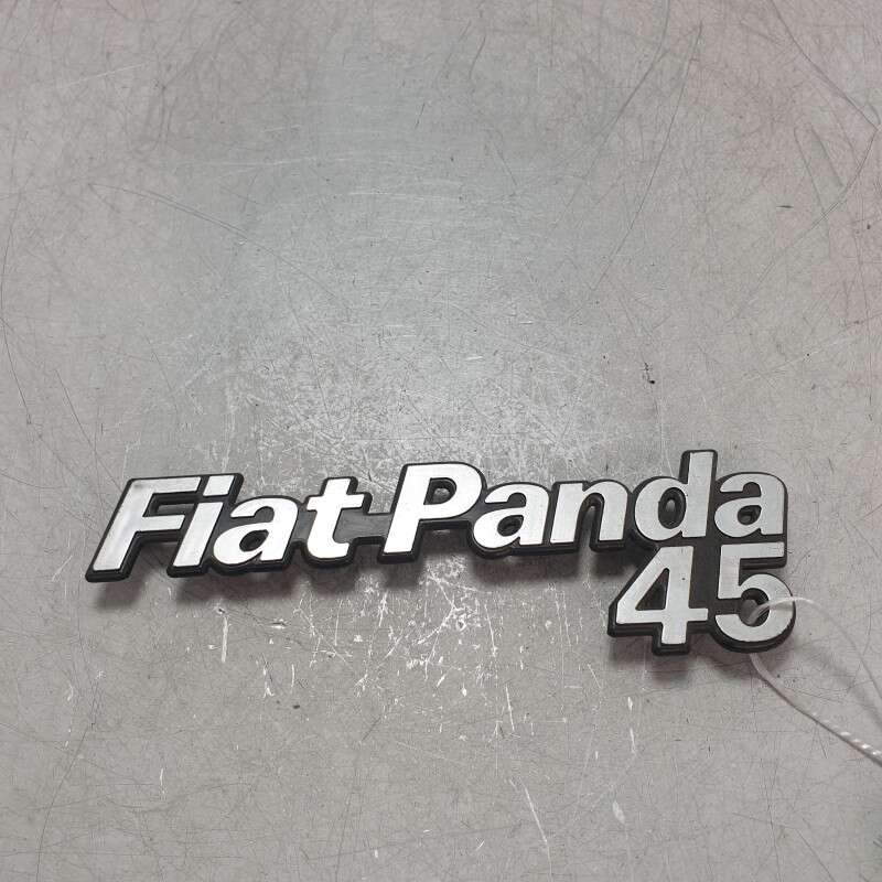 Logo scritta badge Fiat Panda 45 1980-83 fregio in plastica epoca