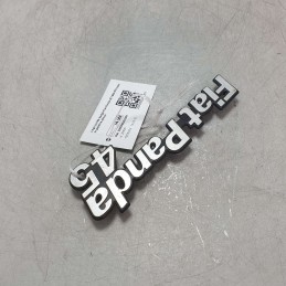 Logo scritta badge Fiat Panda 45 1980-83 fregio in plastica epoca