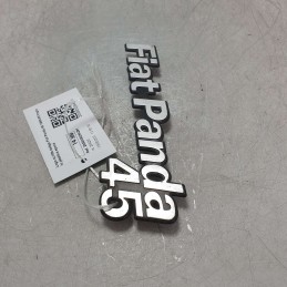 Logo scritta badge Fiat Panda 45 1980-83 fregio in plastica epoca