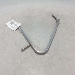 Telaio supporto vetro deflettore Fiat 500 F R sinistro cromato epoca