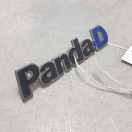 Logo scritta badge Fiat Panda D 1985-03 fregio in plastica epoca