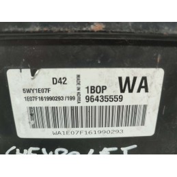 96435559 CENTRALINA MOTORE CHEVROLET KALOS 1.2 53KW 5WY1E07F 1E07F161990293/199 1BOP 