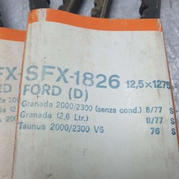 12.5X1275 3xpzCinghia ausiliare Ford Granada 2.0 2.3 Taunus 2.0 2.3 v6 1977