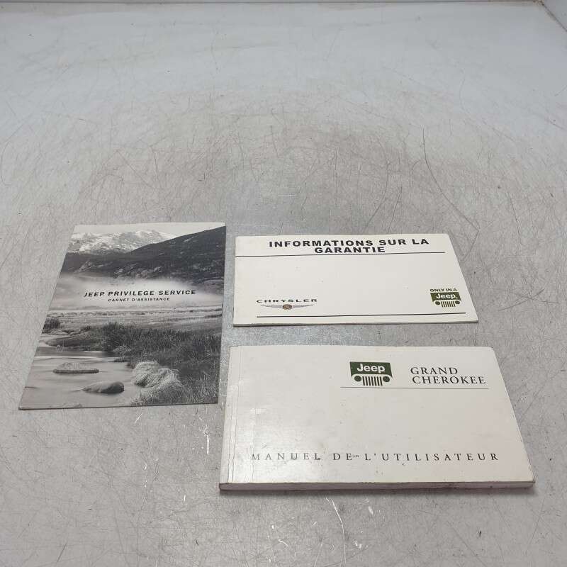 Manuali istruzione brouchere assistenza Jeep Grand Cherokee