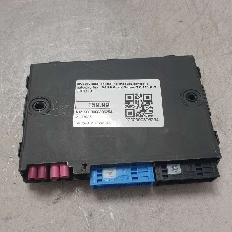 8W5907468F centralina modulo controllo gateway Audi A4 B9 Avant S-line 2.0 110 KW 2016 DEU