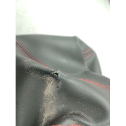 CUFFIE CAMBIO FRENO A MANO ALFA ROMEO GIULIETTA 2011 NERE CON CUCITURE ROSSE 