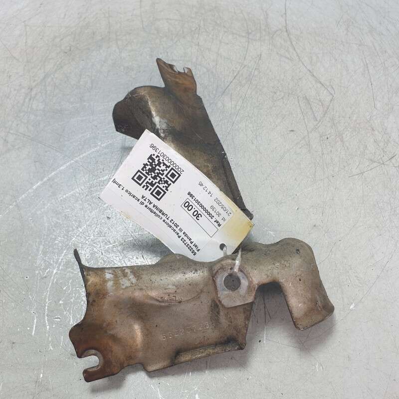 55223723 Paracalore collettore di scarico 1.3mtj Fiat Panda III 2012 TURBINA ALTA