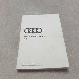 8W0012750AH manuale libretto uso e manutenzione Audi A4 B8 8W9 2.0 TD 110 KW 150 CV 2018 originale in italiano