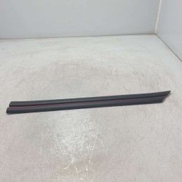 Modanatura finitura esterna Opel astra F 1991 2P parafango posteriore SX rosso