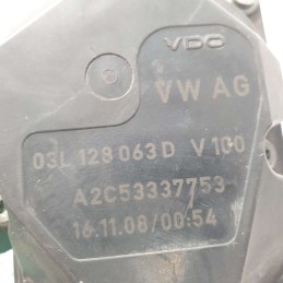 03L128063D Corpo farfallato valvola a farfalla Audi A6 A5 A4 2.0D 2011 ATTENZIONARE CONNETTORE