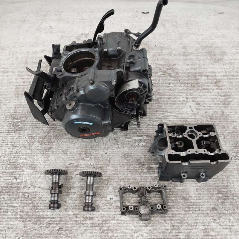 Blocco motore incidentato attenzionare foto KTM 390 DUKE 32KW 2019
