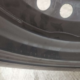 46756194 ruota ruotino di scorta Alfa Romeo GT 1.9D 937A5000 2005 Pirelli T125/80 R15 95M cerchio in ferro 5 fori